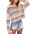 Colorful striped sweater - Shoe Candy Shop