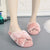 Cross open-toe fur slippers - Shoe Candy Shop