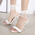 Women Sandals High Heels Ladies Sandals Toe Shoes - Shoe Candy Shop