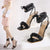 Women Sandals High Heels Ladies Sandals Toe Shoes - Shoe Candy Shop