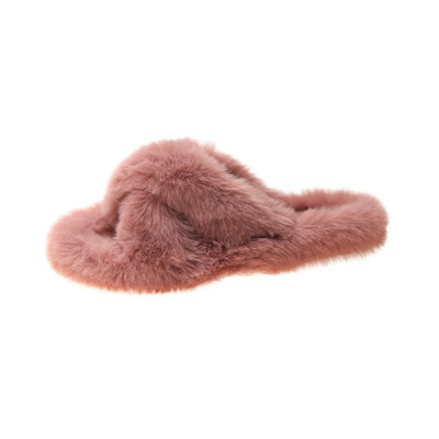 Fur Slippers - Shoe Candy Shop