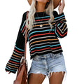 Colorful striped sweater - Shoe Candy Shop