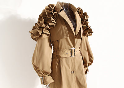 Frenchie Trench Coat - Shoe Candy Shop