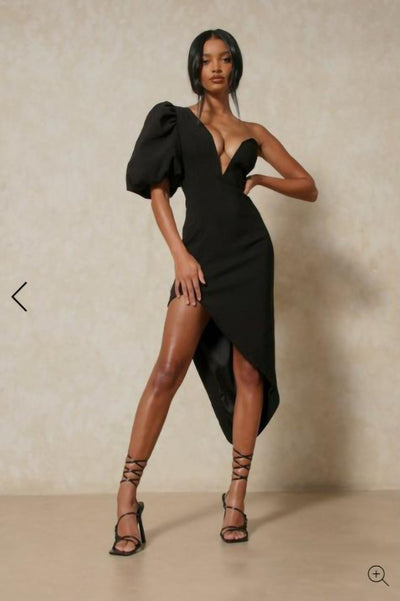 Deep V Dress - Shoe Candy Shop