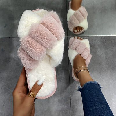 Furry Slippers - Shoe Candy Shop