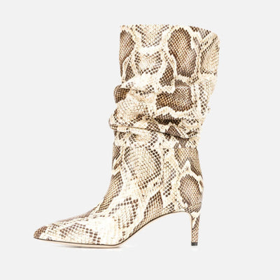 Mid Stiletto Boot - Shoe Candy Shop