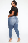 Stretch Ripped Women Plus Size Jeans Plus Size Jeans - Shoe Candy Shop