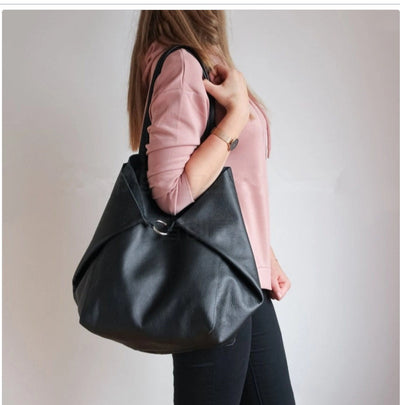 Trendy Leather Bag - Shoe Candy Shop