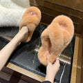 Fur Slippers - Shoe Candy Shop