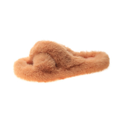 Fur Slippers - Shoe Candy Shop