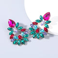 Rhinestone Banquet Stud Earrings - Shoe Candy Shop