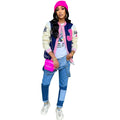 Cutie Varsity Jacket - Shoe Candy Shop