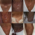 Boho Multi-layer Necklace - Shoe Candy Shop