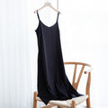 Strappy Satin Silk Slip Dress - Shoe Candy Shop