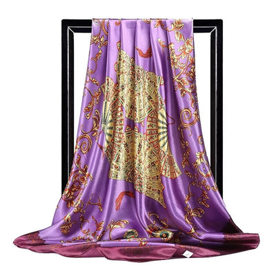 Silk Satin Scarf - Shoe Candy Shop