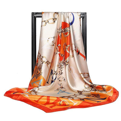 Silk Satin Scarf - Shoe Candy Shop