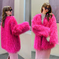 Candy Boho Faux Fur Jacket - Shoe Candy Shop