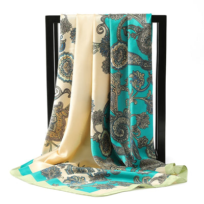 Silk Satin Scarf - Shoe Candy Shop