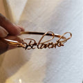 Customized Nameplate Name Bracelet - Shoe Candy Shop