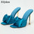 Butterfly-Knot Silk High Heels - Shoe Candy Shop