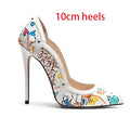 Grafitti Heels - Shoe Candy Shop