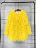 Candy Boho Faux Fur Jacket - Shoe Candy Shop