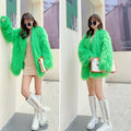 Candy Boho Faux Fur Jacket - Shoe Candy Shop