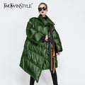 Ribbon Down Jacket - Shoe Candy Shop