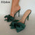 Silk Butterfly-Knot Heel - Shoe Candy Shop