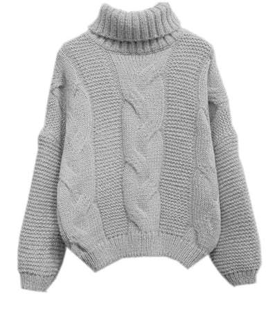 Turtleneck Pullover - Shoe Candy Shop