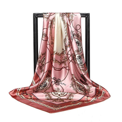 Silk Satin Scarf - Shoe Candy Shop