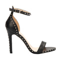 Rivet Peep Toe Heels - Shoe Candy Shop