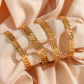 Gold Cuff Bangles - Shoe Candy Shop