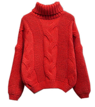 Turtleneck Pullover - Shoe Candy Shop