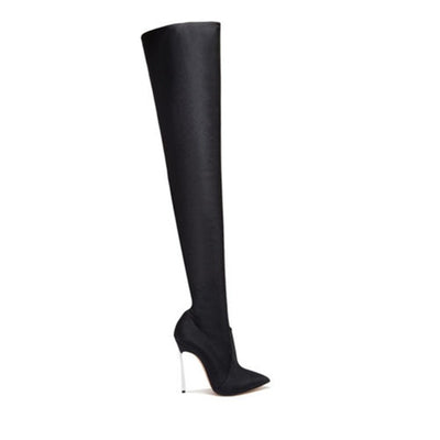 MStacchi Over The Knee Boots - Shoe Candy Shop