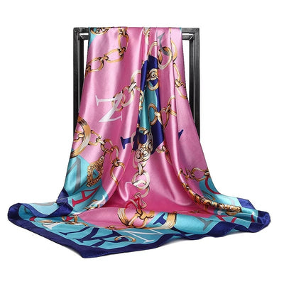 Silk Satin Scarf - Shoe Candy Shop