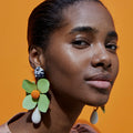 Bohemin Flowers Drop Earrings