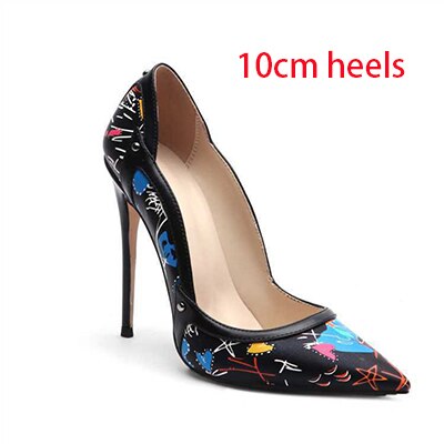 Grafitti Heels - Shoe Candy Shop