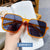 New Classic Vintage Square Sunglasses Women Oversized Sunglasses Women Men Retro Black Luxury Sun Glasses Goggle Oculos UV400 - Shoe Candy Shop