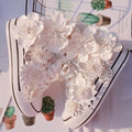 Flower High-top Canvas Sneakers - Shoe Candy Shop