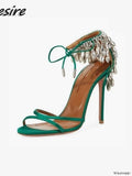 Crystal Sandals - Shoe Candy Shop