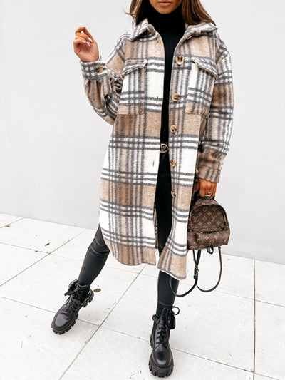 Plaid Retro Jacket - Shoe Candy Shop