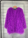 Candy Boho Faux Fur Jacket - Shoe Candy Shop