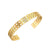 Gold Cuff Bangles - Shoe Candy Shop