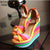 Multicolor Patchwork Wedge Sandal - Shoe Candy Shop