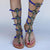 Crystal Gladiator Sandals - Shoe Candy Shop