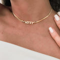 "Nameplate Necklace"