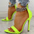 Chain Open Toe Heels - Shoe Candy Shop