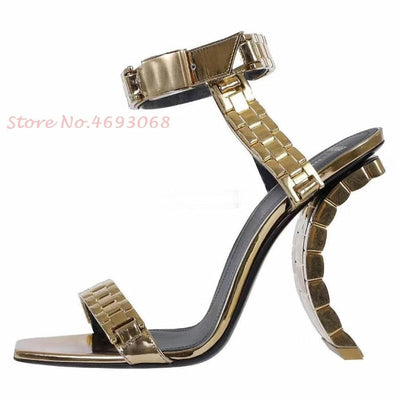 "Watch Me" Luxury Sandal