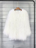 Candy Boho Faux Fur Jacket - Shoe Candy Shop